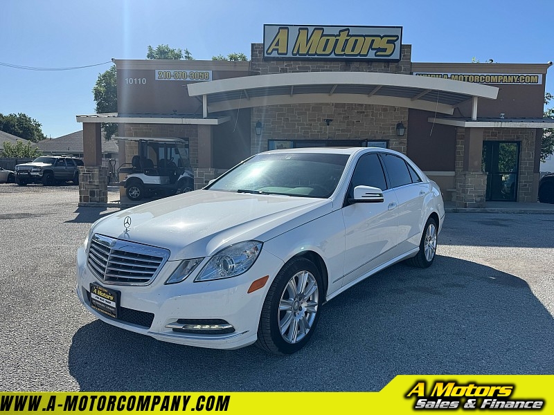 Used 2013  Mercedes-Benz E-Class 4d Sedan E350 BlueTec Sport at A Motors Sales & Finance near San Antonio, TX