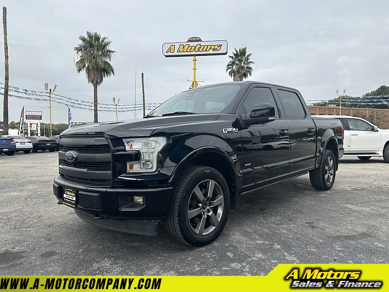 Used 2017  Ford F-150 4WD SuperCrew Lariat 5 1/2 at A Motors Sales & Finance near San Antonio, TX