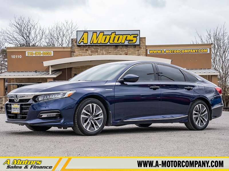 Used 2019  Honda Accord Hybrid 4d Sedan Touring at A Motors Sales & Finance near San Antonio&comma; TX