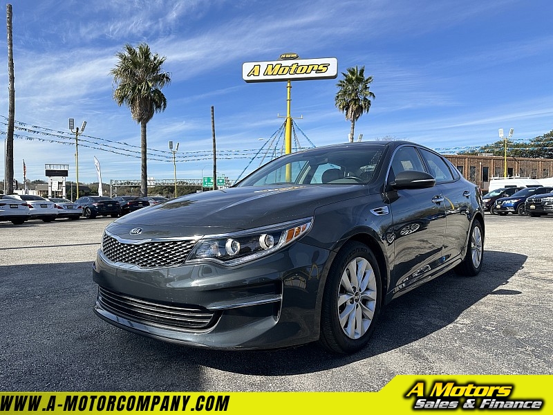 Used 2016  Kia Optima 4d Sedan EX at A Motors Sales & Finance near San Antonio, TX