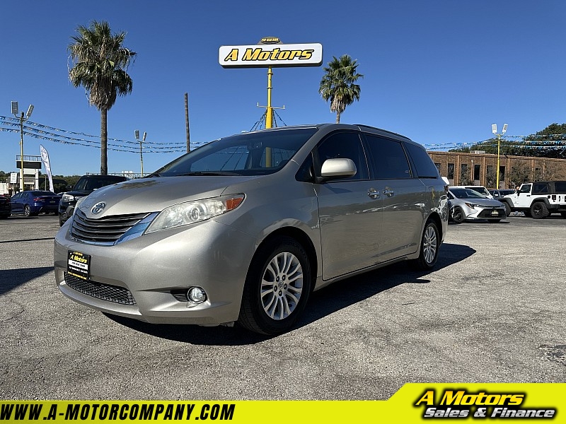 Used 2015  Toyota Sienna 4d Wagon XLE 8-Passenger at A Motors Sales & Finance near San Antonio, TX