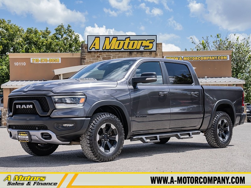 Used 2019  Ram 1500 4WD Crew Cab Rebel at A Motors Sales & Finance near San Antonio&comma; TX