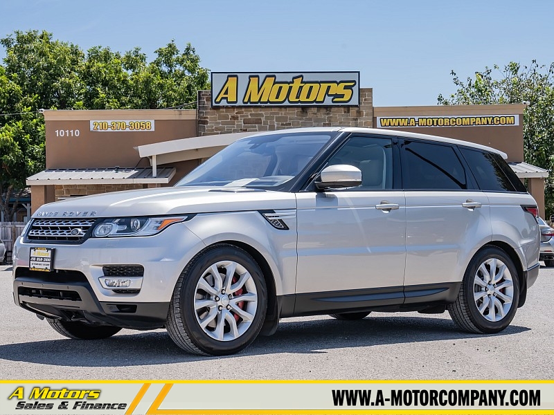 Used 2016  Land Rover Range Rover Sport 4d SUV 5&period;0L SC Dynamic at A Motors Sales & Finance near San Antonio&comma; TX