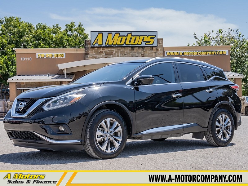 Used 2018  Nissan Murano 4d SUV FWD SL at A Motors Sales & Finance near San Antonio&comma; TX