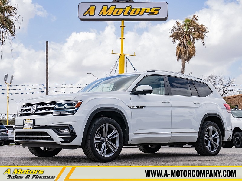 Used 2019  Volkswagen Atlas 4d SUV 3&period;6L SE Technology R-Line 4motion at A Motors Sales & Finance near San Antonio&comma; TX