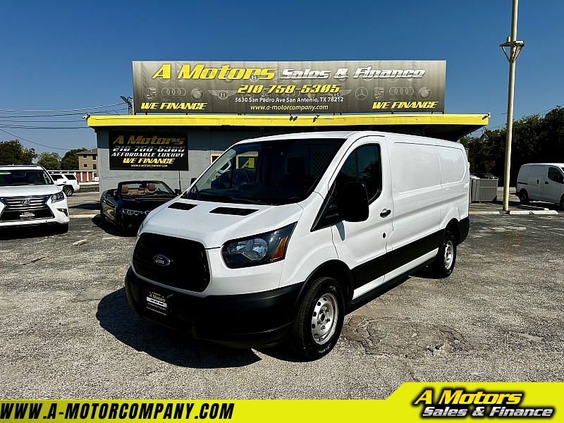 Used 2019  Ford Transit 150 Cargo Van Low Roof Van SWB w/Right Sliding Door at A Motors Sales & Finance near San Antonio, TX