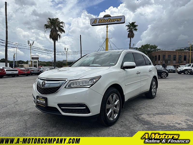 Used 2015  Acura MDX 4d SUV FWD Advance w/Ent Pkg at A Motors Sales & Finance near San Antonio, TX