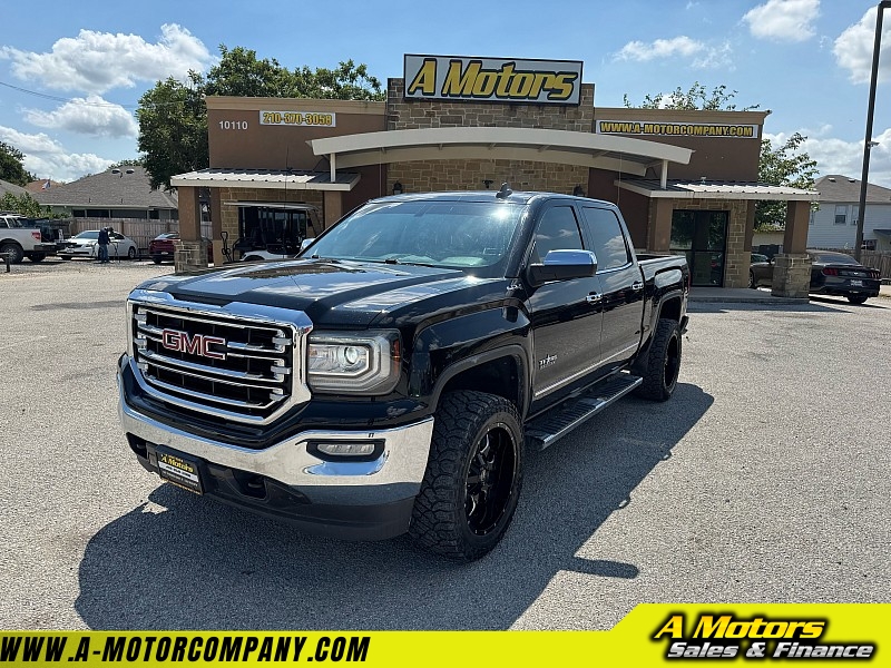 Used 2018 GMC Sierra 1500 4WD Crew Cab SLT at A Motors Sales & Finance near San Antonio, TX
