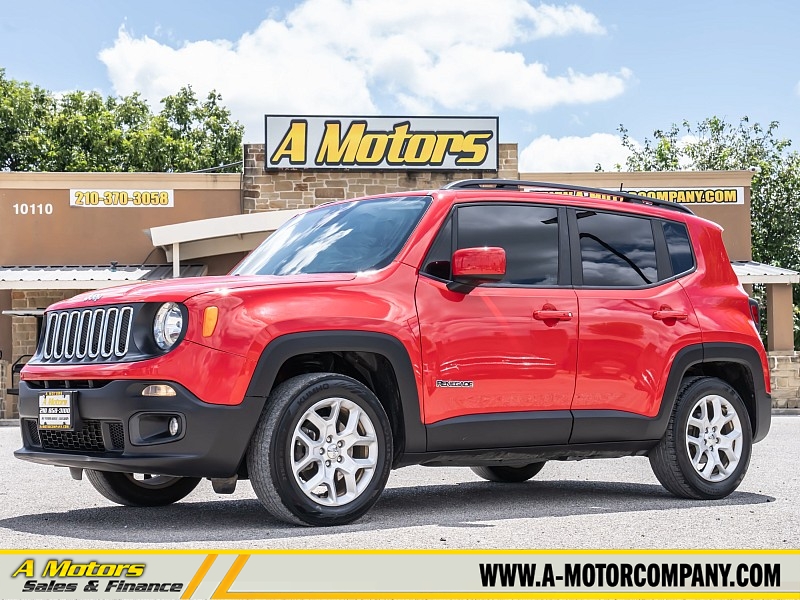 Used 2018  Jeep Renegade 4d SUV FWD Latitude at A Motors Sales & Finance near San Antonio&comma; TX