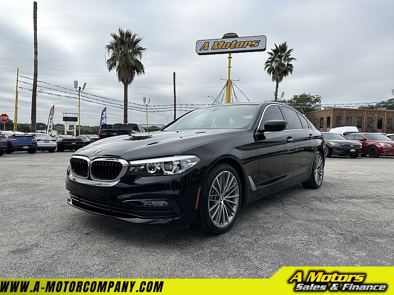 Used 2018  BMW 5 Series 530i xDrive Sedan at A Motors Sales & Finance near San Antonio, TX