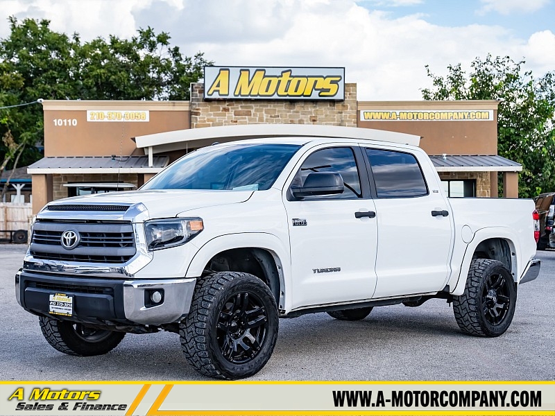 Used 2014 Toyota Tundra 4WD CrewMax SR5 5.7L FFV at A Motors Sales & Finance near San Antonio, TX