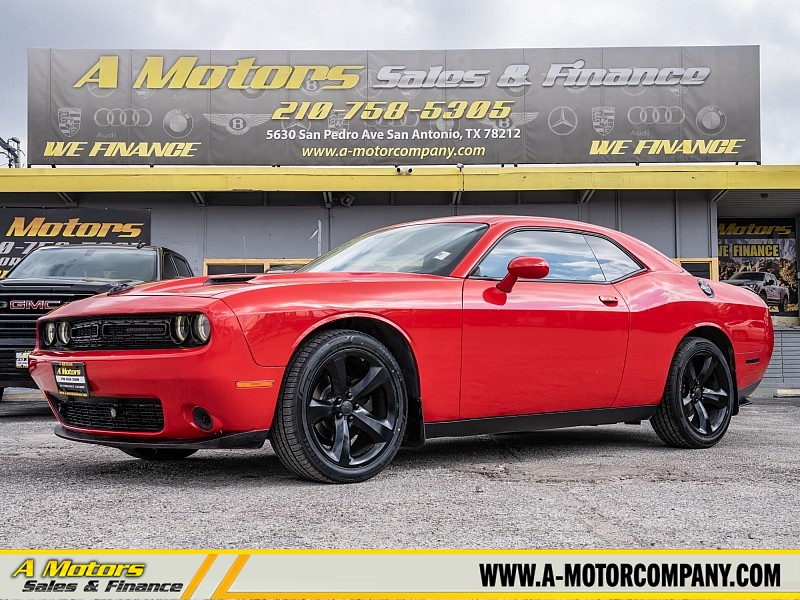 Used 2016  Dodge Challenger 2d Coupe SXT at A Motors Sales & Finance near San Antonio, TX