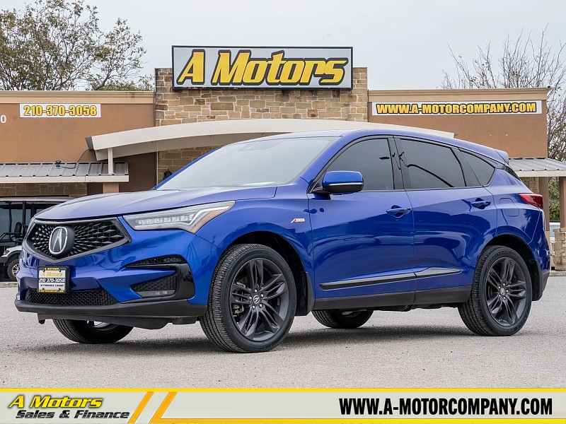 Used 2019  Acura RDX 4d SUV AWD A-Spec at A Motors Sales & Finance near San Antonio, TX