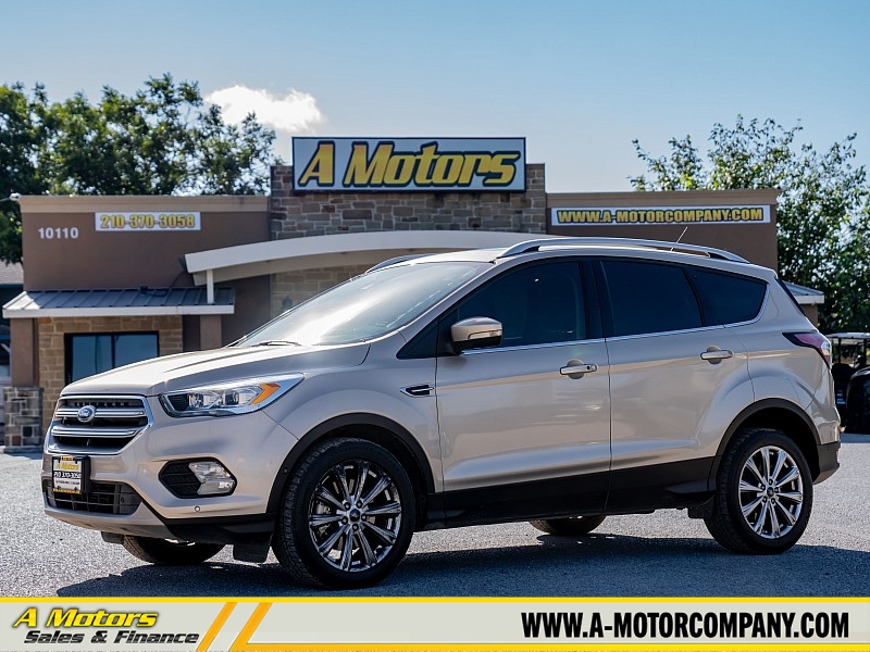 Used 2017 Ford Escape 4d SUV FWD Titanium at A Motors Sales & Finance near San Antonio, TX
