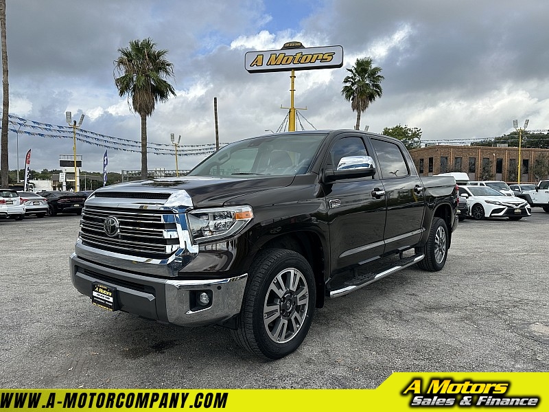 Used 2020  Toyota Tundra 4WD CrewMax 1794 5.7L at A Motors Sales & Finance near San Antonio, TX