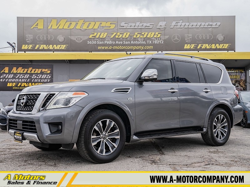Used 2018  Nissan Armada 4d SUV RWD SL at A Motors Sales & Finance near San Antonio&comma; TX