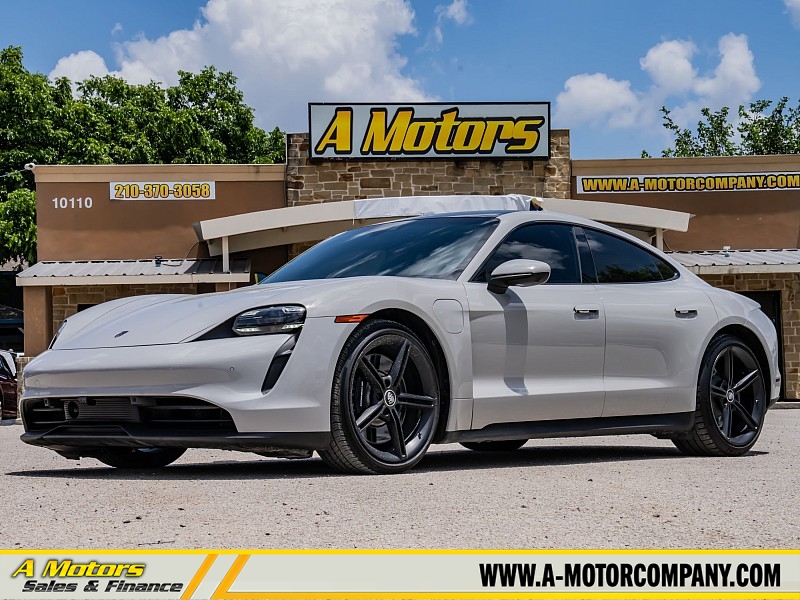 Used 2021  Porsche Taycan 4S AWD at A Motors Sales & Finance near San Antonio&comma; TX