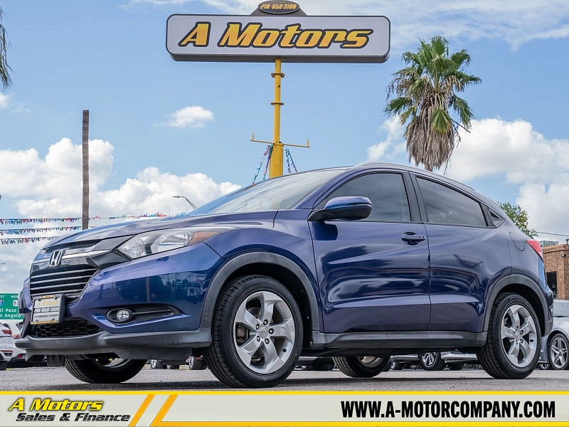 Used 2017  Honda HR-V 4d SUV FWD EX-L Navigation at A Motors Sales & Finance near San Antonio&comma; TX