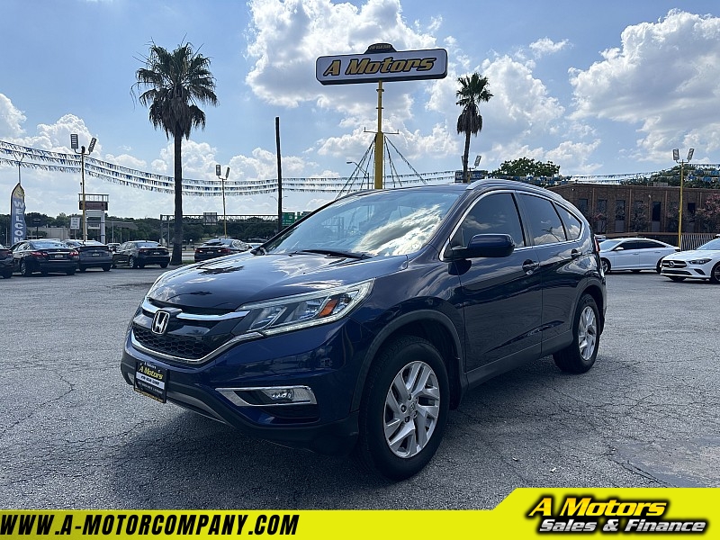 Used 2016  Honda CR-V 4d SUV FWD EX-L at A Motors Sales & Finance near San Antonio, TX