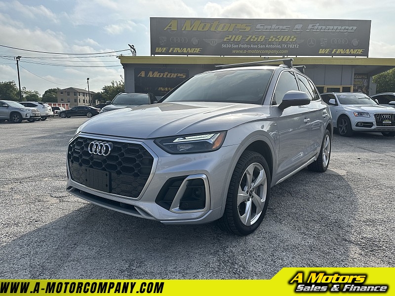 Used 2022  Audi Q5 S line Premium Plus 45 TFSI quattro at A Motors Sales & Finance near San Antonio, TX