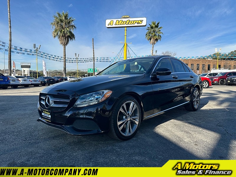 Used 2017  Mercedes-Benz C-Class 4d Sedan C300 at A Motors Sales & Finance near San Antonio, TX