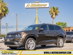 Used 2019 Volkswagen Atlas 4d SUV 3.6L SE Technology at A Motors Sales & Finance near San Antonio, TX