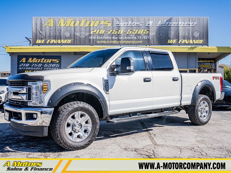 Used 2018  Ford Super Duty F-250 4WD Crew Cab XLT at A Motors Sales & Finance near San Antonio&comma; TX