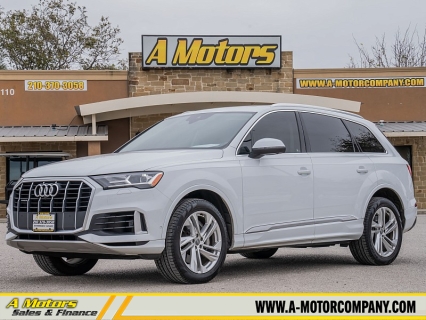 Used 2020 Audi Q7 4d SUV 3.0T Quattro Premium Plus at A Motors Sales & Finance near San Antonio, TX