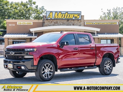 Used 2019 Chevrolet Silverado 1500 4WD Crew Cab LT Trail Boss at A Motors Sales & Finance near San Antonio, TX