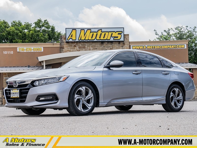 Used 2018  Honda Accord Sedan 4d EX 1&period;5L at A Motors Sales & Finance near San Antonio&comma; TX