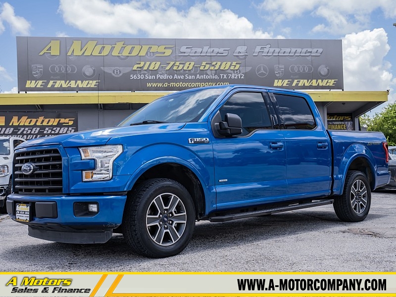 Used 2016  Ford F-150 2WD SuperCrew XLT 5 1&sol;2 at A Motors Sales & Finance near San Antonio&comma; TX