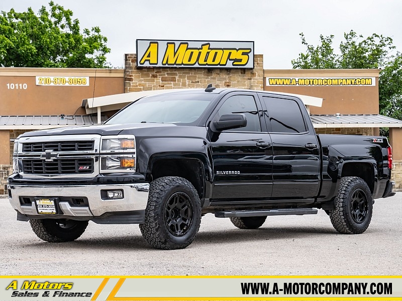Used 2015  Chevrolet Silverado 1500 4WD Crew Cab LT at A Motors Sales & Finance near San Antonio&comma; TX