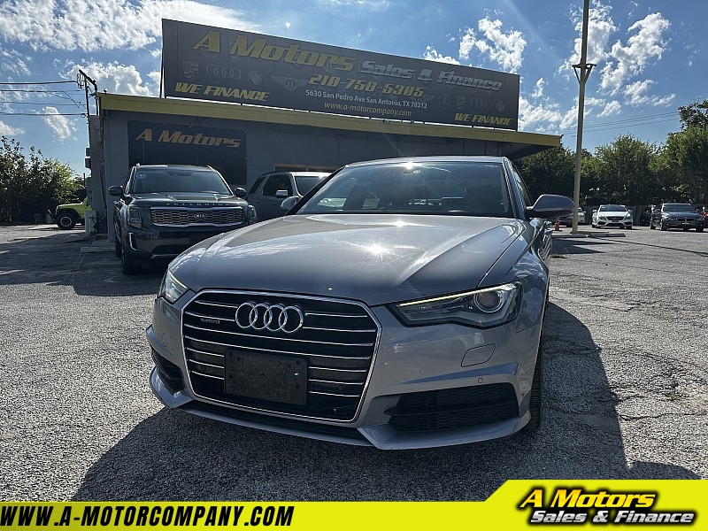 Used 2017  Audi A6 4d Sedan 2.0T Quattro Premium+ at A Motors Sales & Finance near San Antonio, TX