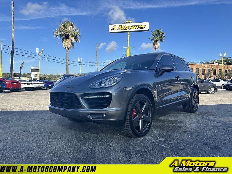 Used 2013  Porsche Cayenne 4d SUV Turbo at A Motors Sales & Finance near San Antonio, TX