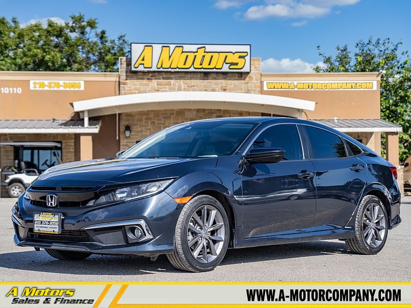 Used 2020 Honda Civic Sedan 4d EX at A Motors Sales & Finance near San Antonio, TX