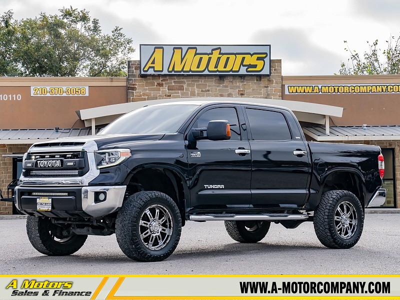 Used 2014  Toyota Tundra 2WD CrewMax SR5 5.7L at A Motors Sales & Finance near San Antonio, TX