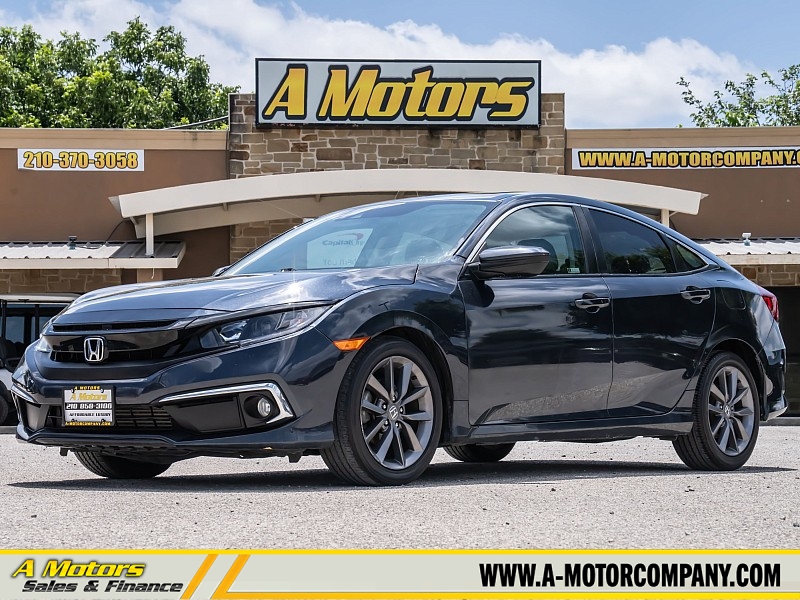 Used 2020  Honda Civic Sedan 4d EX at A Motors Sales & Finance near San Antonio&comma; TX