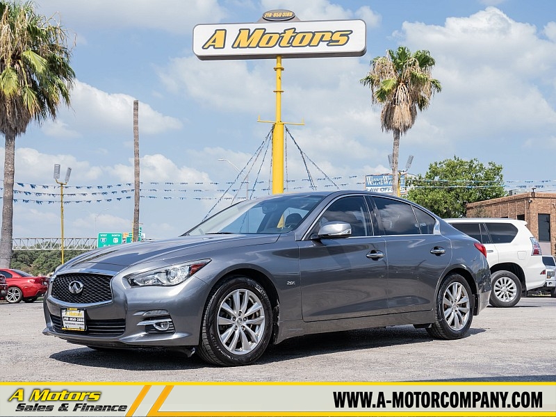 Used 2017 INFINITI Q50 4d Sedan AWD 2.0t Premium at A Motors Sales & Finance near San Antonio, TX