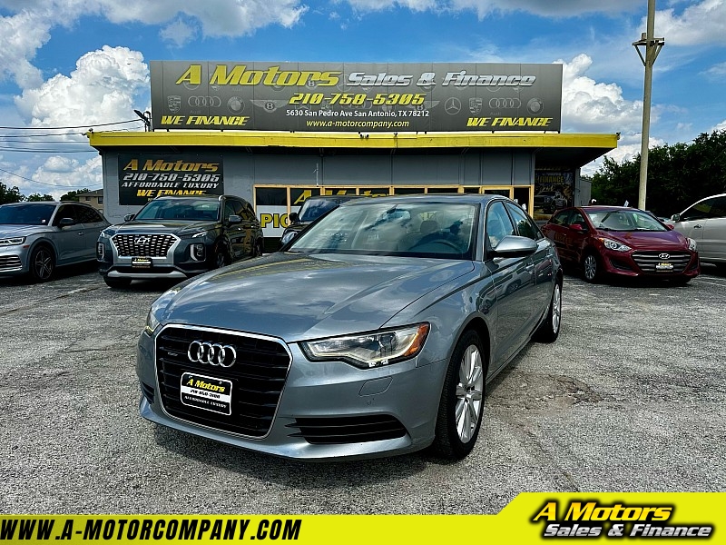 Used 2014 Audi A6 4d Sedan 2.0T Quattro Premium+ at A Motors Sales & Finance near San Antonio, TX