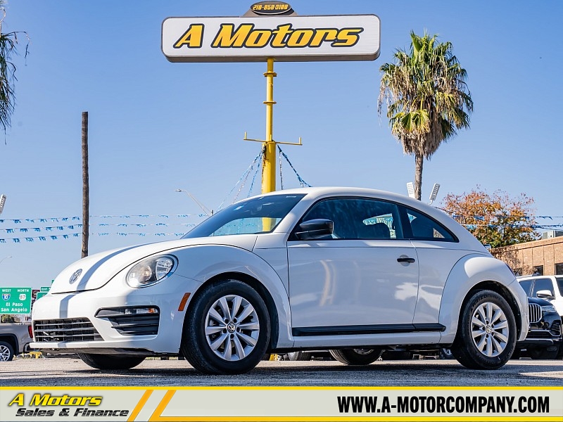 Used 2017  Volkswagen Beetle 2d Coupe 1&period;8T S at A Motors Sales & Finance near San Antonio&comma; TX