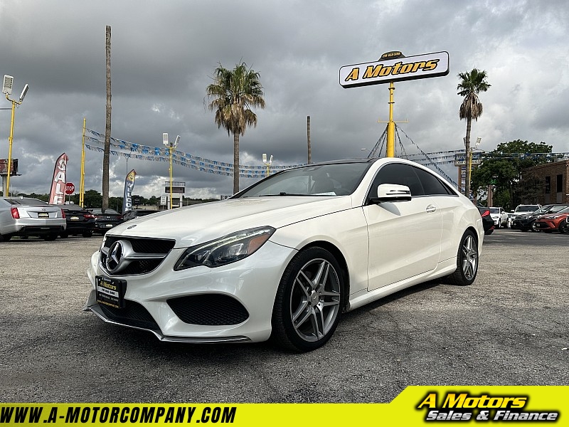 Used 2016  Mercedes-Benz E-Class 2d Coupe E400 at A Motors Sales & Finance near San Antonio, TX