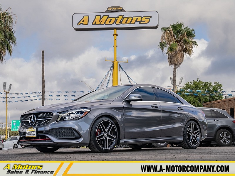 Used 2018  Mercedes-Benz CLA-Class 4d Coupe CLA250 4matic at A Motors Sales & Finance near San Antonio, TX