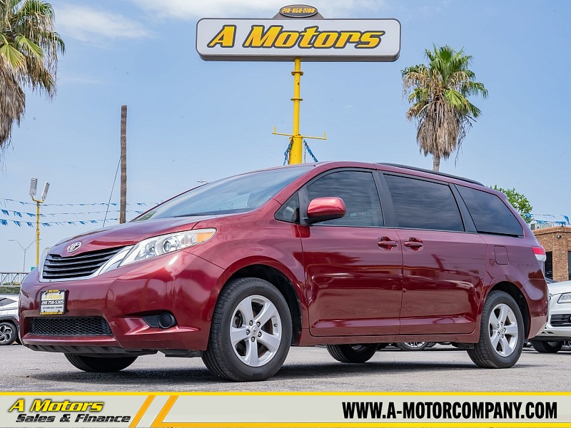 Used 2012  Toyota Sienna 4d Wagon LE at A Motors Sales & Finance near San Antonio&comma; TX