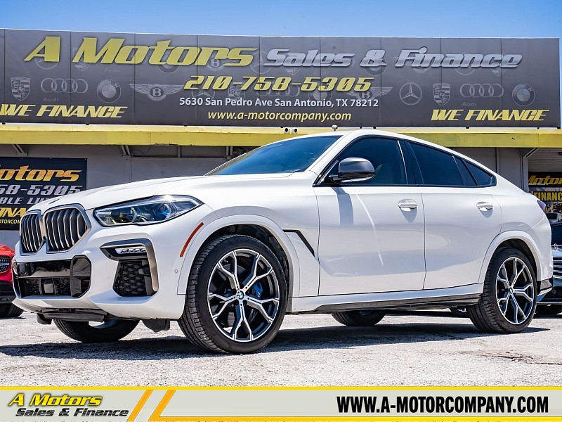 Used 2020  BMW X6 M50i Sports Activity Coupe at A Motors Sales & Finance near San Antonio&comma; TX