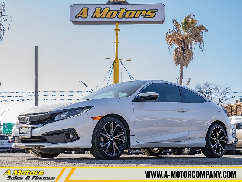 Used 2019  Honda Civic Coupe 2d Sport CVT at A Motors Sales & Finance near San Antonio&comma; TX