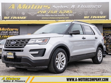 Used 2016 Ford Explorer 4d SUV FWD at A Motors Sales & Finance near San Antonio, TX