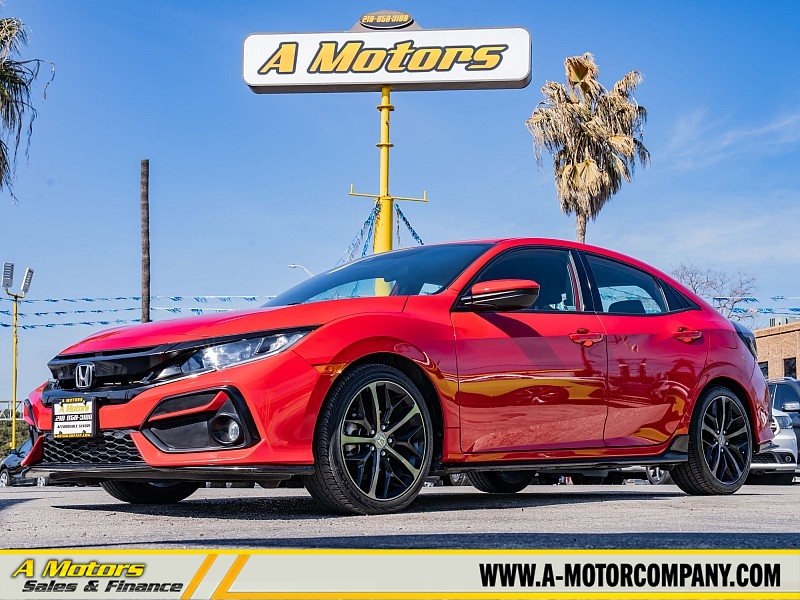 Used 2020  Honda Civic Hatchback 4d Sport CVT at A Motors Sales & Finance near San Antonio&comma; TX
