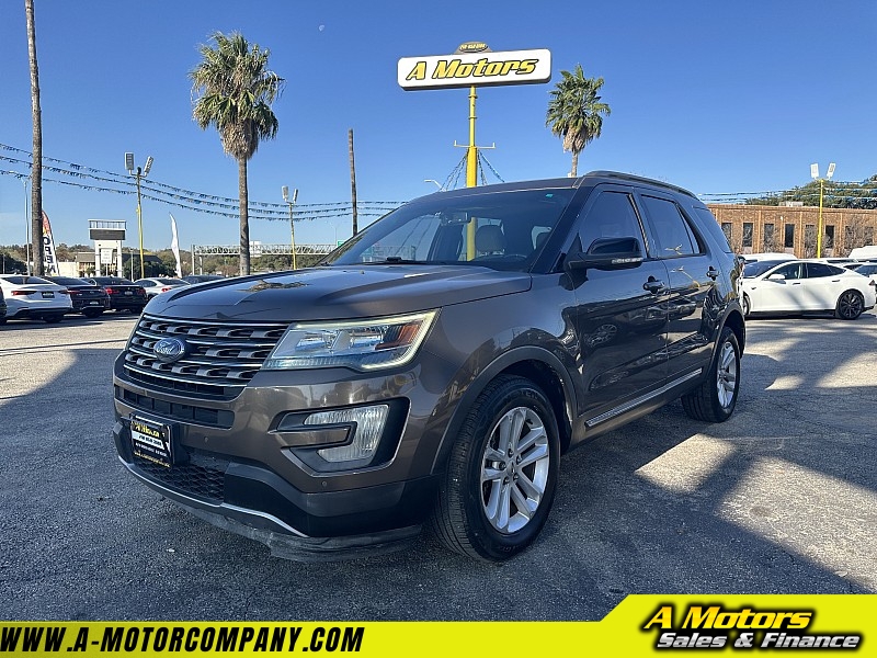 Used 2016  Ford Explorer 4d SUV FWD XLT at A Motors Sales & Finance near San Antonio, TX