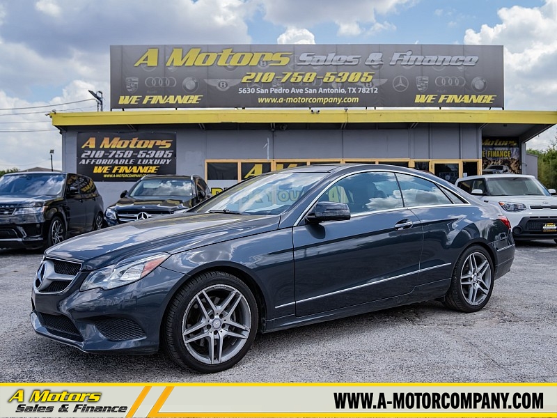 Used 2014  Mercedes-Benz E-Class 2d Coupe E350 at A Motors Sales & Finance near San Antonio, TX