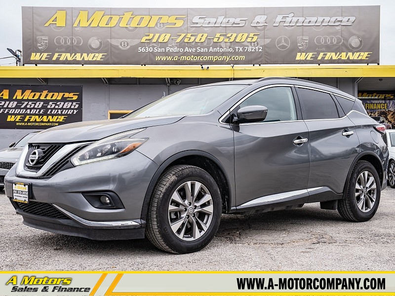 Used 2018  Nissan Murano 4d SUV AWD SV at A Motors Sales & Finance near San Antonio&comma; TX